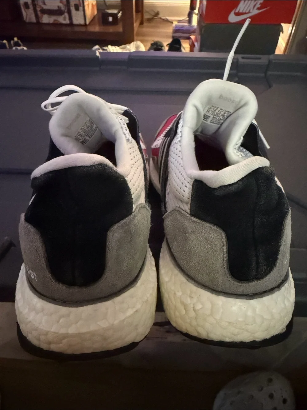 Adidas Ultraboost 1.0 S&L “Grey Scarlet” EF2027 Size 12 Men’s